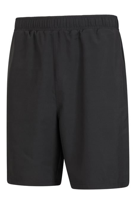 'Hurdle' Men's Running Shorts Quick Wicking Active Bottoms Black - Image 6