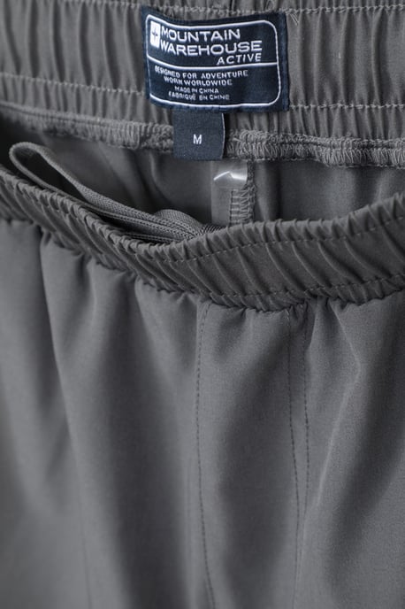 'Hurdle' Men's Running Shorts Quick Wicking Active Bottoms Charcoal - Image 6