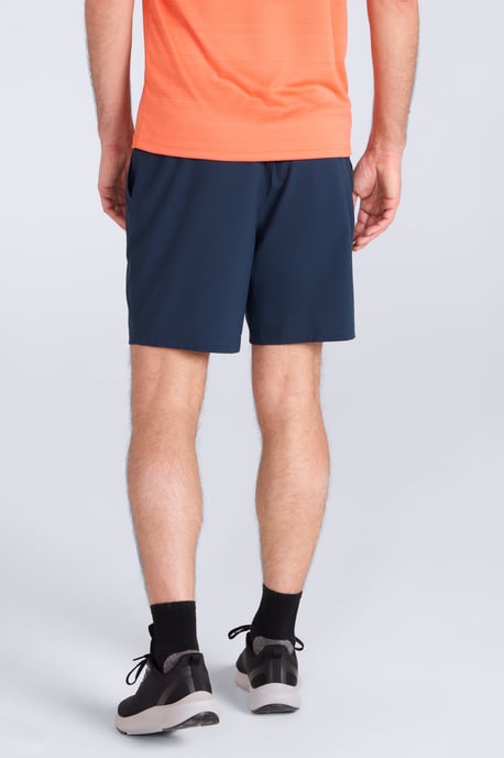 'Hurdle' Men's Running Shorts Quick Wicking Active Bottoms Navy - Image 3