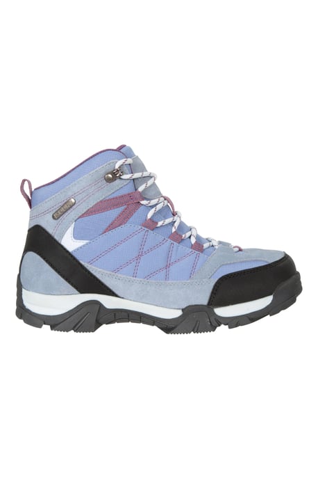 'Trail' Kids Waterproof Boots with High Traction Outsole Walking Hiking Shoes Lilac - Image 3