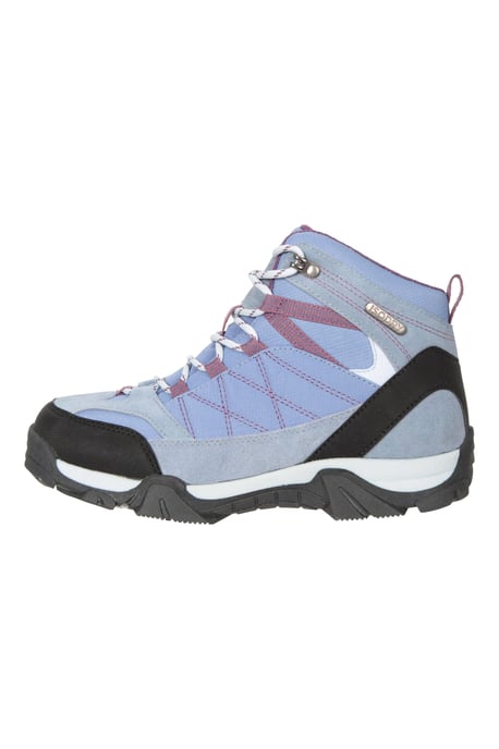 'Trail' Kids Waterproof Boots with High Traction Outsole Walking Hiking Shoes Lilac - Image 6
