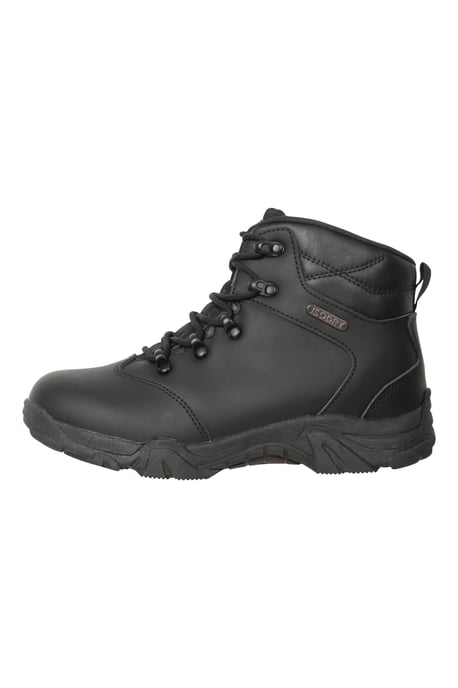 'Canyon' Kids Waterproof Boots with Deep Lugs Breathable Rain Boot Black - Image 4