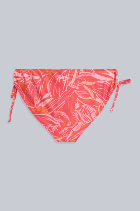'Iona' Women's Tie Side Bikini Bottoms Chlorine Resistant Summer Swimwear Coral - Image 6