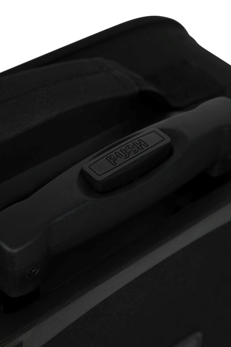 Essentials Hand Luggage Waterproof Cabin Friendly Suitcase Black - Image 6