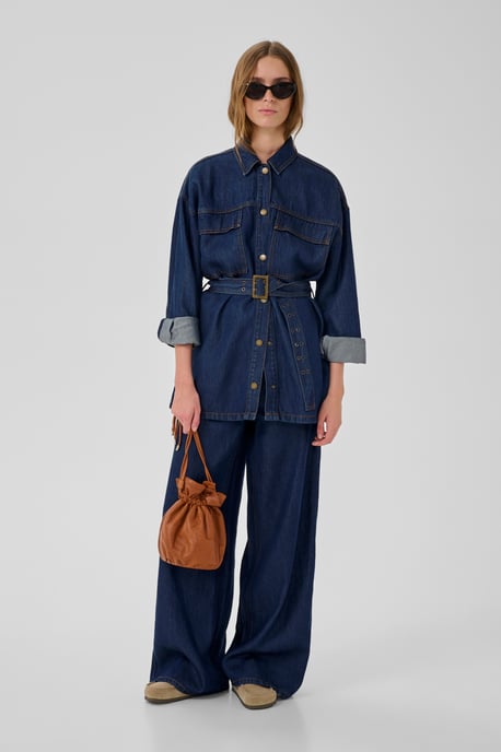 Denim blouse MWNessie Denim blouse Loose fit - Image 2
