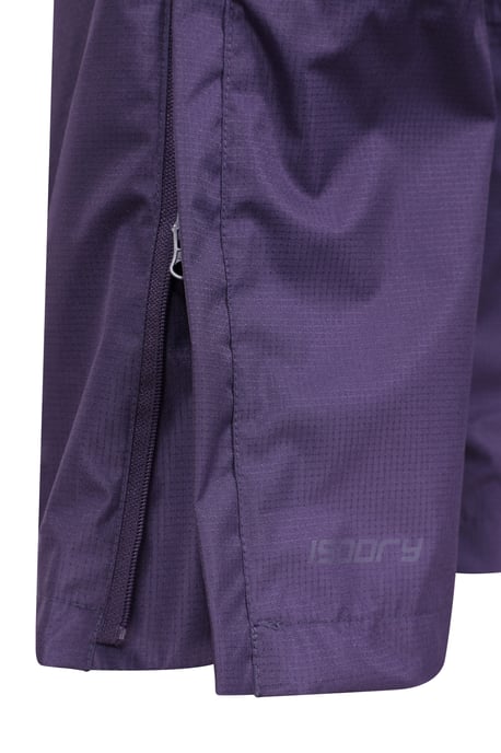 'Spray' Kids Waterproof Overtrousers with Taped Seams Breathable Pants Purple - Image 5