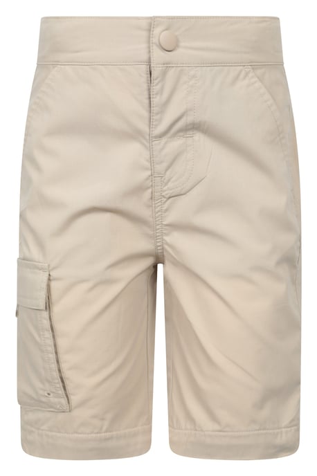 'Active' Kids Convertible Trousers Fade Resistant Outdoor Hiking Zip Off Pants Ecru - Image 6
