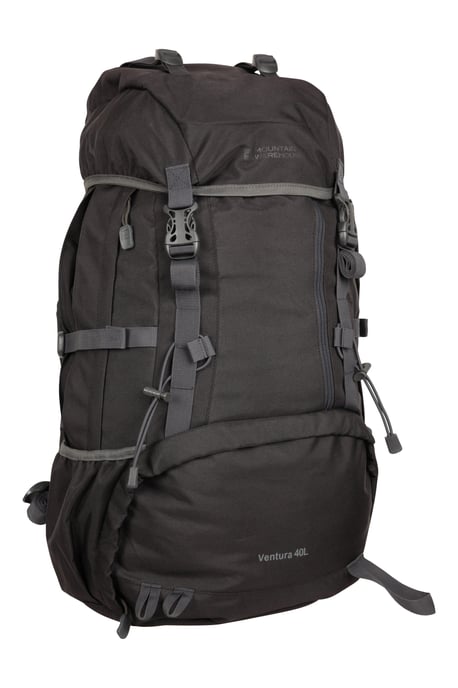 'Ventura' Rucksack Rain Cover for Travel Hiking Walking Hydration Compatible Black - Image 1