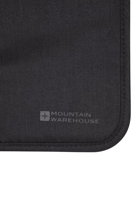Travel Organiser Wallet Durable Lightweight Foldable Slimline Money Card Holder Black - Image 5