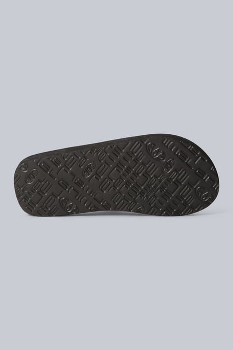 'Swish' Kids Flip Flops Slip On Lightweight Comfortable Walking Beach Slippers Black - Image 4