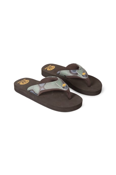 'Jekyl' Kids Flip Flops Slip On Lightweight Comfortable Walking Beach Slippers Navy - Image 6