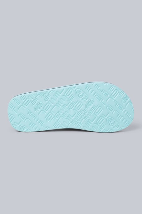 'Swish' Kids Flip Flops Slip On Lightweight Comfortable Walking Beach Slippers Mint - Image 3