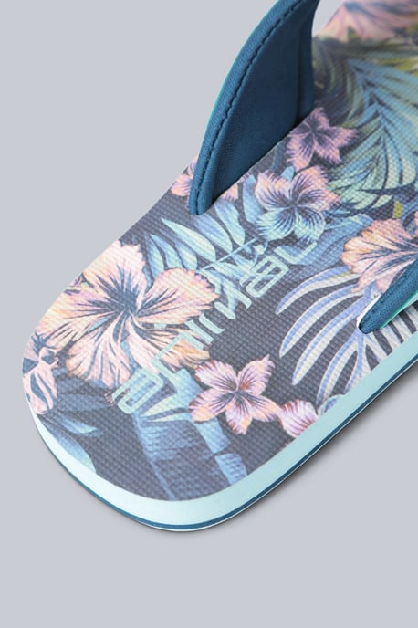 'Swish' Kids Flip Flops Slip On Lightweight Comfortable Walking Beach Slippers Mint - Image 5