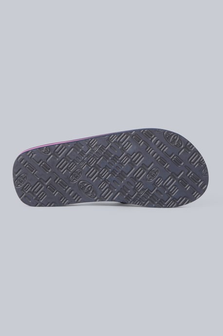 'Swish' Kids Flip Flops Slip On Lightweight Comfortable Walking Beach Slippers Pink - Image 5