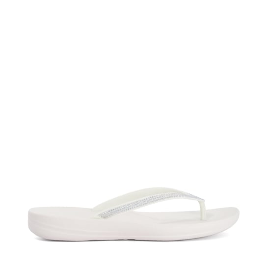 Fitflop Ladies Iqushion Sparkl - Ombre Sparkle Flip Flops - Image 2