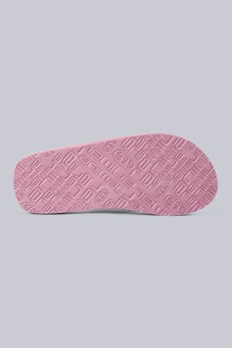 'Swish' Kids Flip Flops Slip On Lightweight Comfortable Walking Beach Slippers Fuchsia - Image 4
