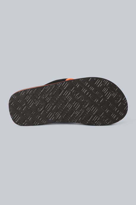 'Jekyl' Kids Flip Flops Slip On Lightweight Comfortable Walking Beach Slippers Black - Image 3