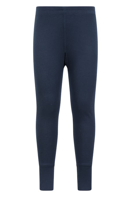 'Talus' Kids Thermal Base Layer Trousers Quick Dry Breathable Pants Navy - Image 1