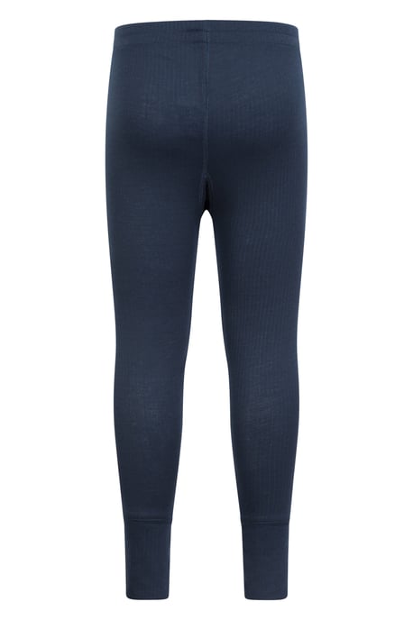 'Talus' Kids Thermal Base Layer Trousers Quick Dry Breathable Pants Navy - Image 3