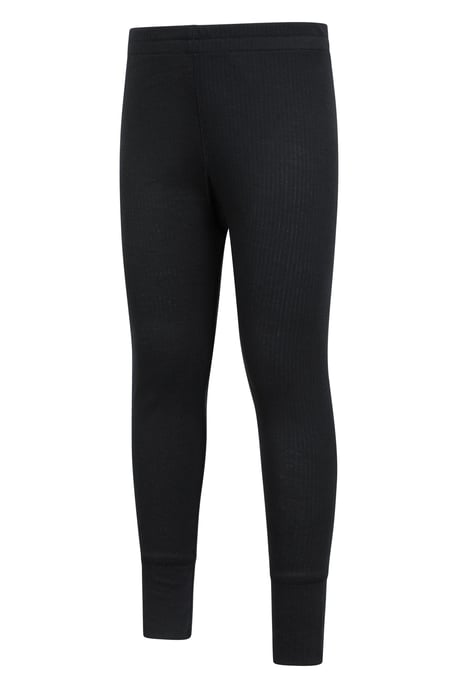 'Talus' Kids Thermal Base Layer Trousers Quick Dry Breathable Pants Black - Image 4