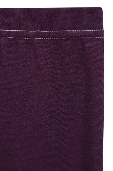 'Merino II' Kids Thermal Base Layer Trousers Breathable Winter Pants Berry - Image 5