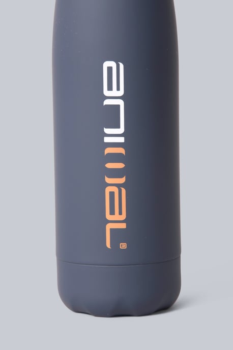 Karabiner Water Bottle Durable 100% Stainless Steel Leakproof Twist Top Navy - Image 4