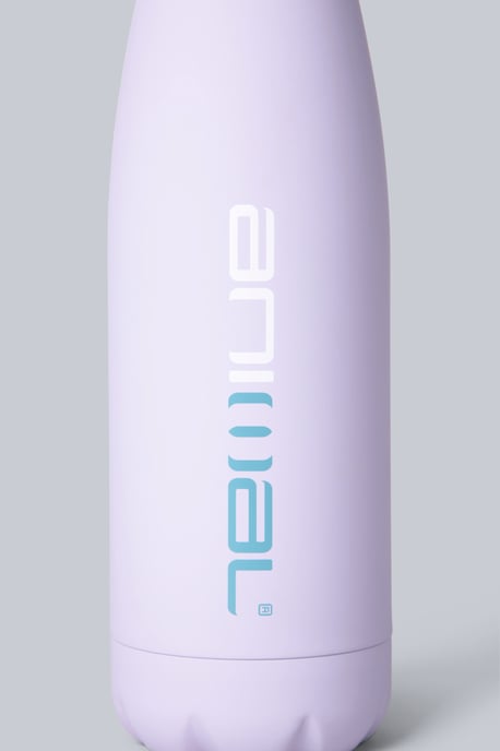 Karabiner Water Bottle Durable 100% Stainless Steel Leakproof Twist Top Lilac - Image 6