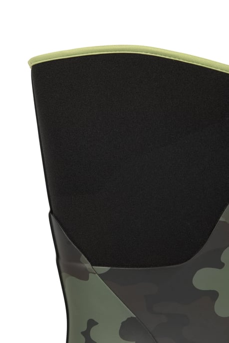 'Puddle' Kids Pull On Mucker Boots Waterproof Slip On Wellies Comfy Rain Shoes Black - Image 6