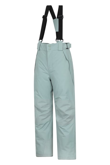 'Falcon Extreme' Kids Ski Pants Waterproof Warm Elastic Waist Winter Trouser Olive - Image 4