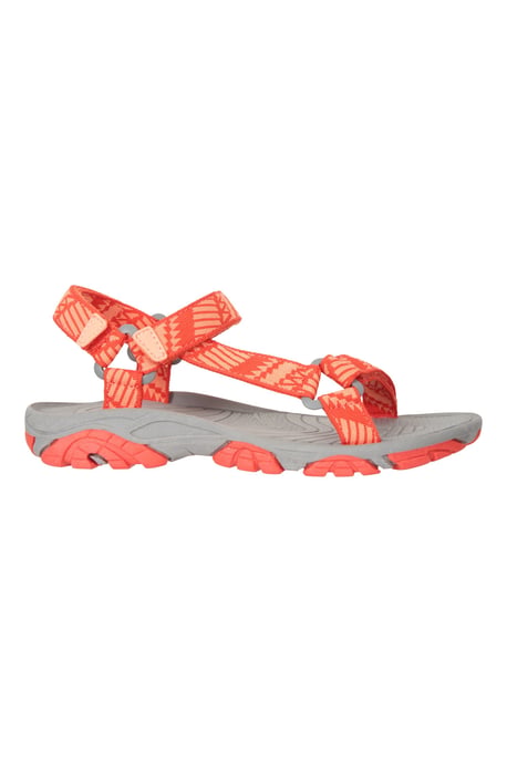 'Tide' Kids Sandals with Rubber Outsole Quick Dry Summer Shoes Orange - Image 2