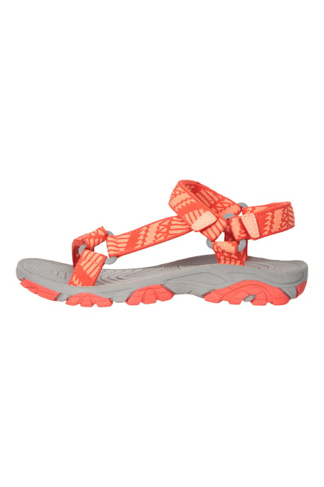 'Tide' Kids Sandals with Rubber Outsole Quick Dry Summer Shoes Orange - Image 4