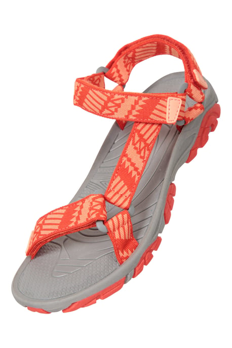 'Tide' Kids Sandals with Rubber Outsole Quick Dry Summer Shoes Orange - Image 6