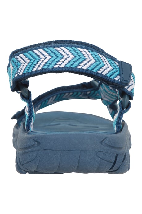 'Tide' Kids Sandals with Rubber Outsole Quick Dry Summer Shoes Blue - Image 3