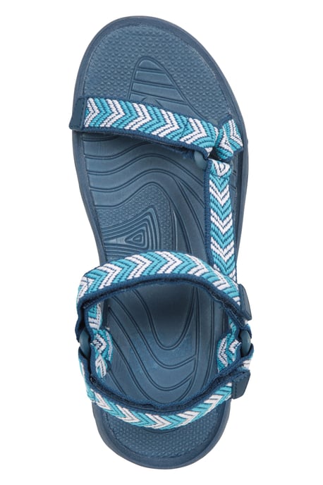'Tide' Kids Sandals with Rubber Outsole Quick Dry Summer Shoes Blue - Image 5