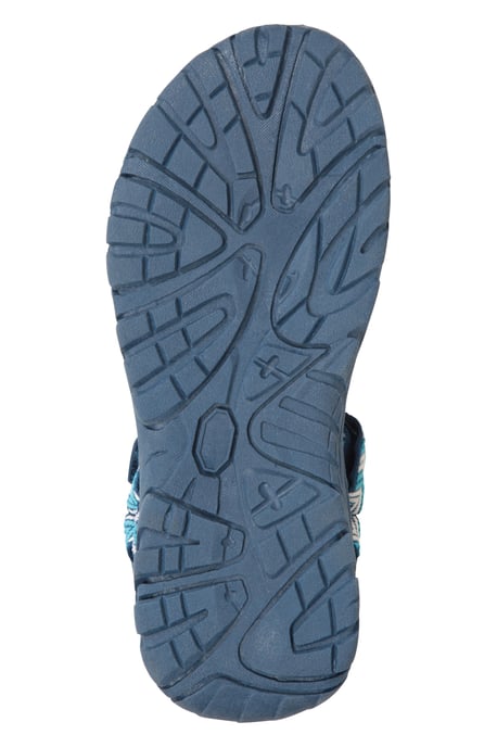 'Tide' Kids Sandals with Rubber Outsole Quick Dry Summer Shoes Blue - Image 6