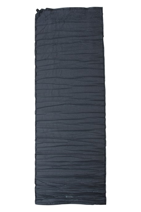 'Adventure' Self Inflating Mat Insulated Water Resistant Camping Backpacking Bed Grey - Image 2