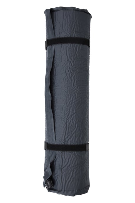 'Adventure' Self Inflating Mat Insulated Water Resistant Camping Backpacking Bed Grey - Image 3