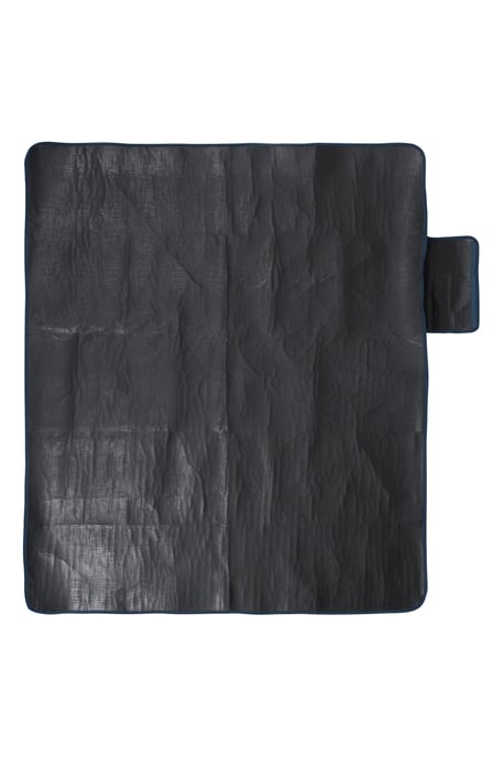Water Resistant Picnic Mat with Carry Handle Camping Hiking Outdoors Rug Dark Blue - Image 4
