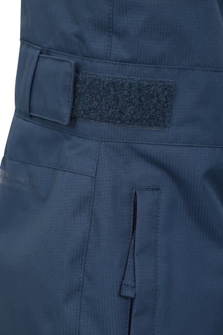 'Hakuba' Kids Ski Pants Water Resistant Elastic Waist Winter Snow Salopettes Navy - Image 5
