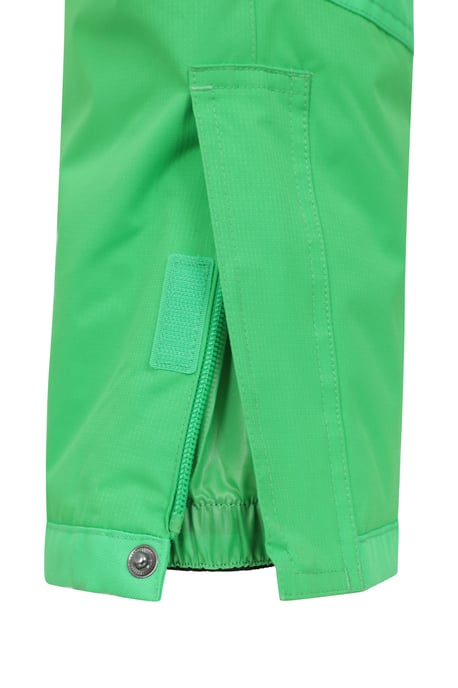 'Raptor' Kids Snow Pants Warm Snow Proof Elastic Waistband Winter Ski Trousers Green - Image 5