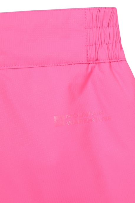 'Honey' Kids Snow Pants Snow Proof Warm Elasticated Waist Winter Ski Trousers Light Pink - Image 6