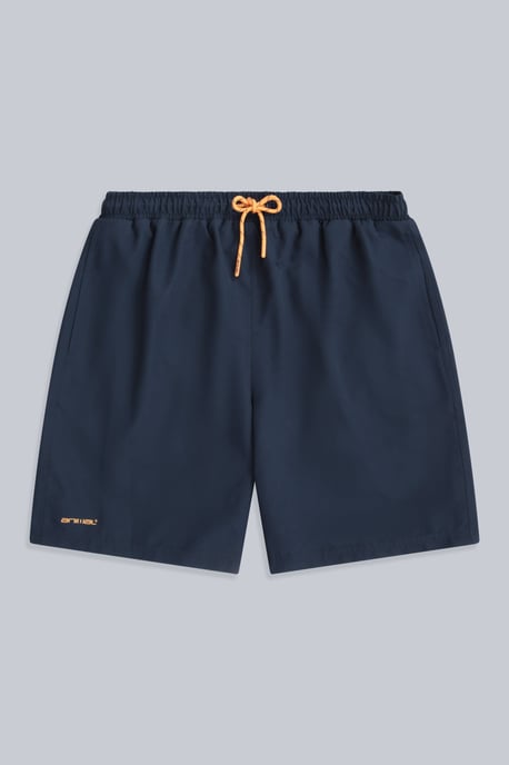 'Deep Dive' Men's Boardshorts Quick Dry Swimming Surfing Trunks Dark Blue - Image 4