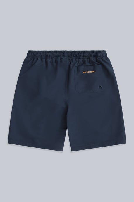 'Deep Dive' Men's Boardshorts Quick Dry Swimming Surfing Trunks Dark Blue - Image 5
