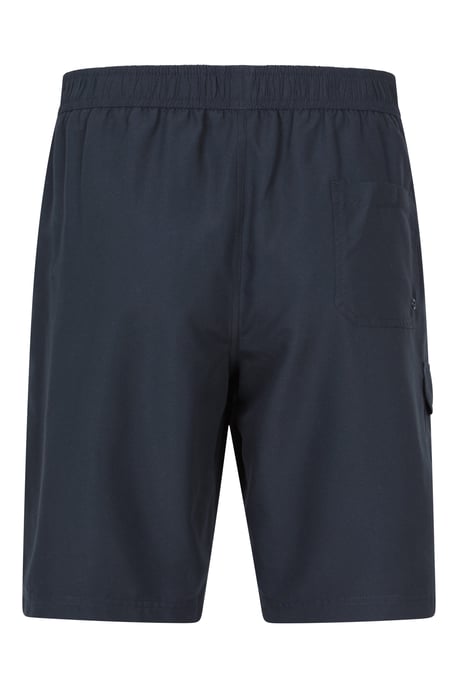 'Ocean' Men's Boardshorts with Adjustable Waist Quick Dry Swimming Trunks Navy - Image 6