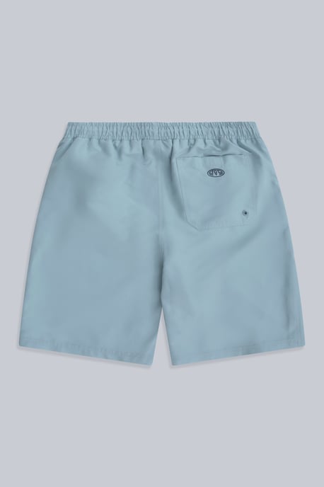 'Deep Dive' Men's Boardshorts Quick Dry Swimming Surfing Trunks Pale Blue - Image 5
