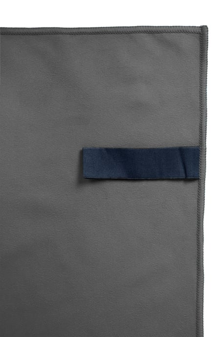 Microfibre Travel Towel Quick Drying Super Soft Lightweight Highly Absorbent Dark Grey - Image 2