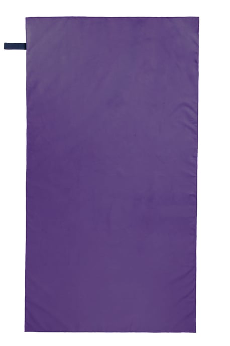 Microfibre Travel Towel Quick Drying Super Soft Lightweight Highly Absorbent Purple - Image 1