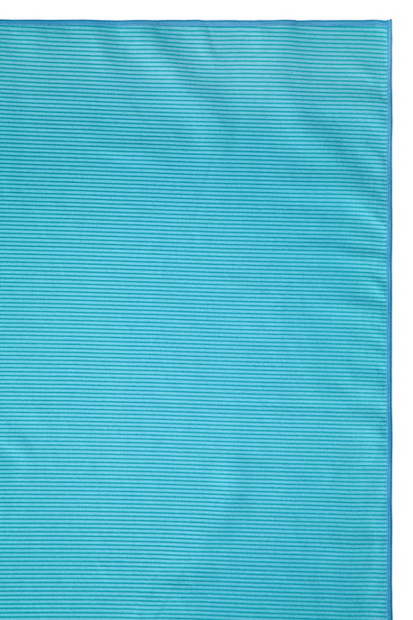Giant Ribbed Microfibre Travel Towel Highly Absorbent Soft Compact Lightweight Teal - Image 3