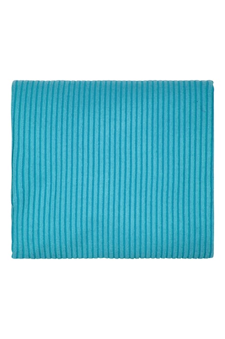 Giant Ribbed Microfibre Travel Towel Highly Absorbent Soft Compact Lightweight Teal - Image 4