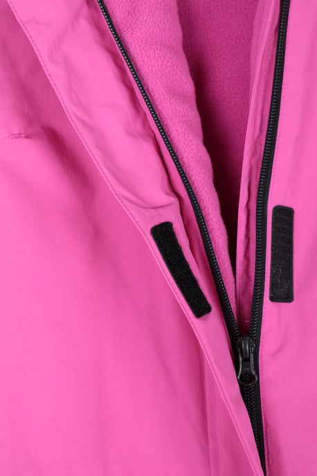 'Cloud' Women's Ski Suit Insulated Waterproof Adjustable Hood Zip Up Snowsuit Pink - Image 6